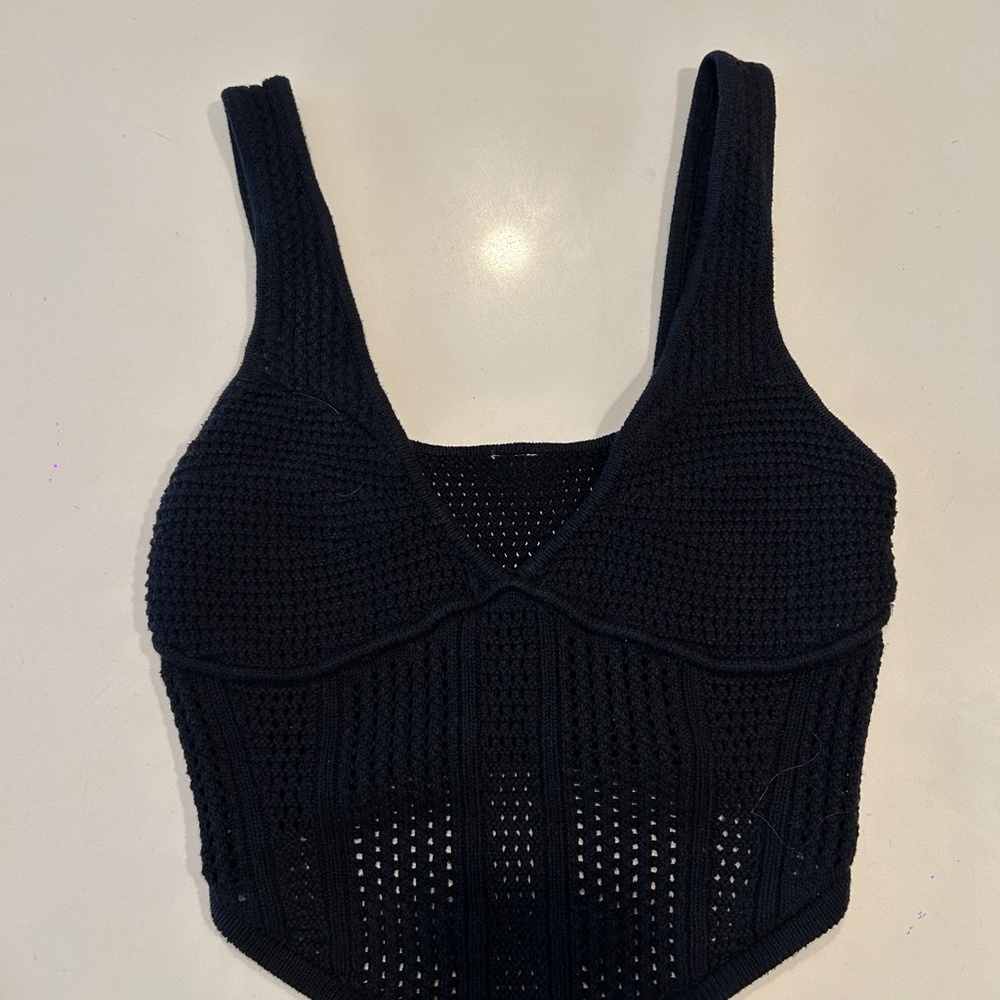 Alo Knit Crop Top